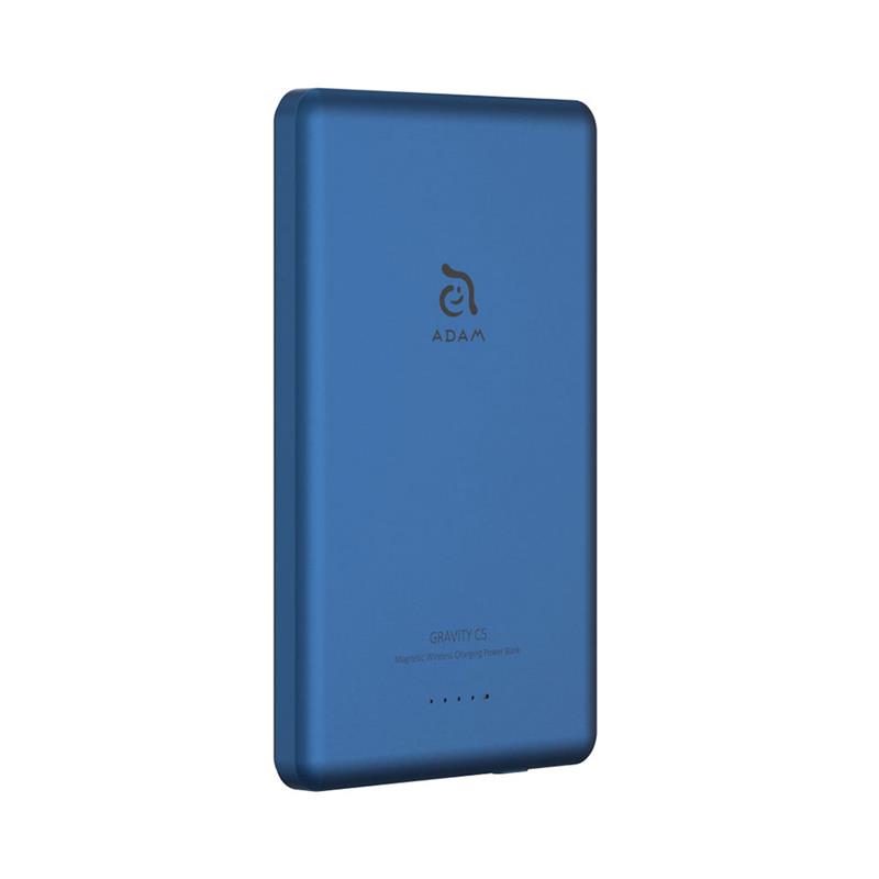 Adam Elements Magnetic Wireless Powerbank Gravity C5 5.000 mAh - Blue 