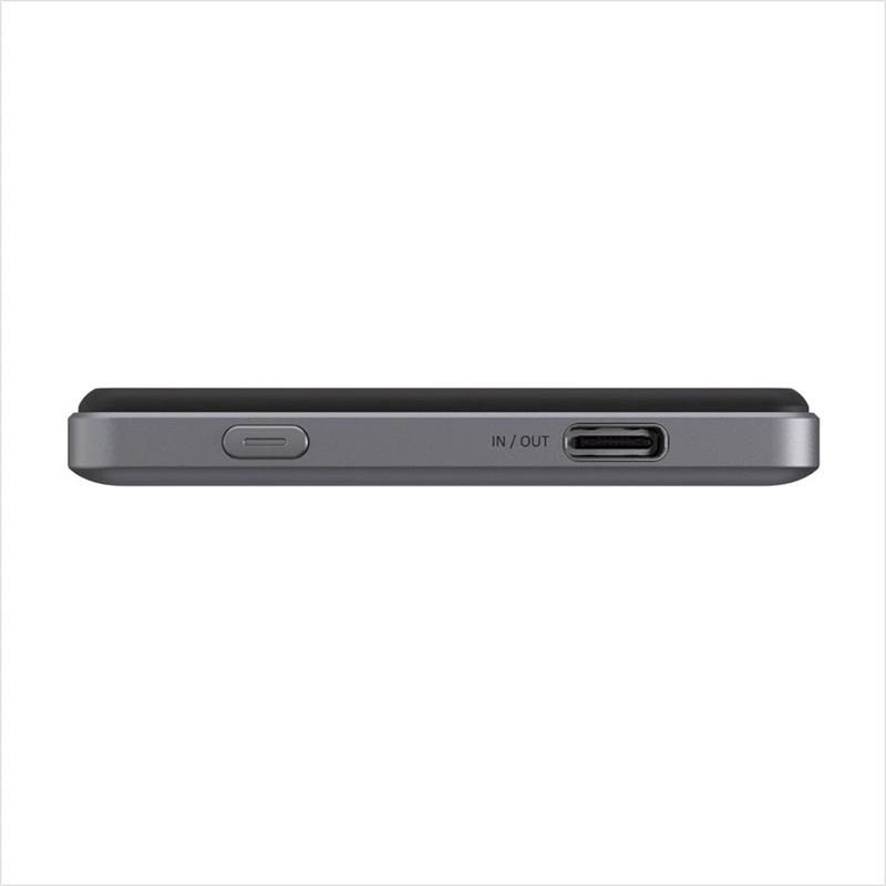 Adam Elements Magnetic Wireless Powerbank Gravity C5 5.000 mAh - Gray 