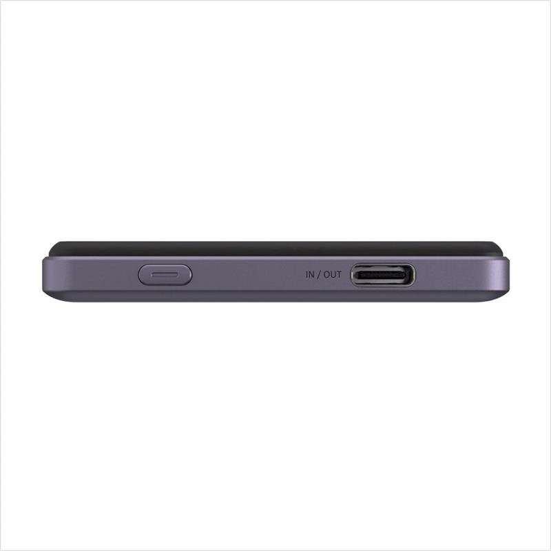 Adam Elements Magnetic Wireless Powerbank Gravity C5 5.000 mAh - Purple 