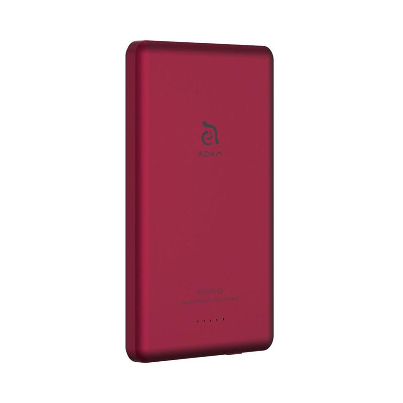 Adam Elements Magnetic Wireless Powerbank Gravity C5 5.000 mAh - Red 