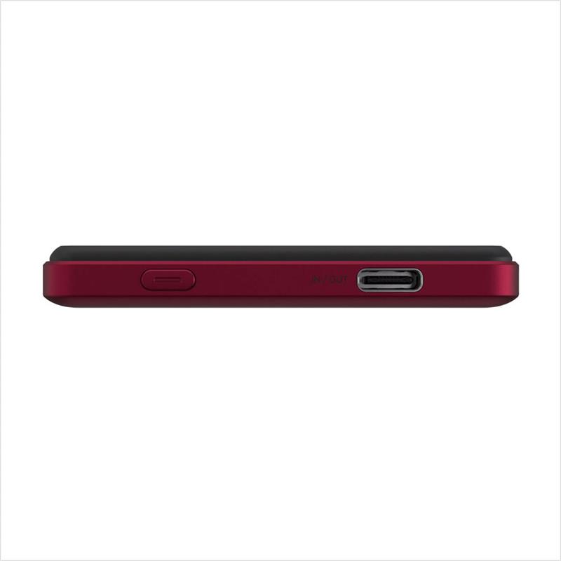 Adam Elements Magnetic Wireless Powerbank Gravity C5 5.000 mAh - Red 