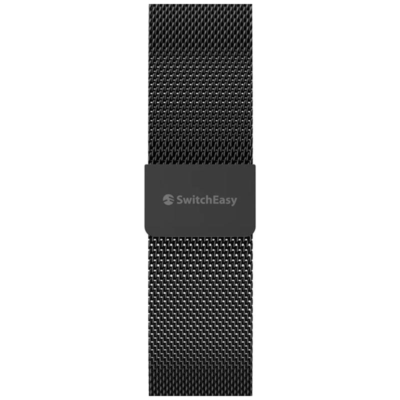 SwitchEasy remienok Mesh Stainless Steel pre Apple Watch 44/45/46mm - Black 