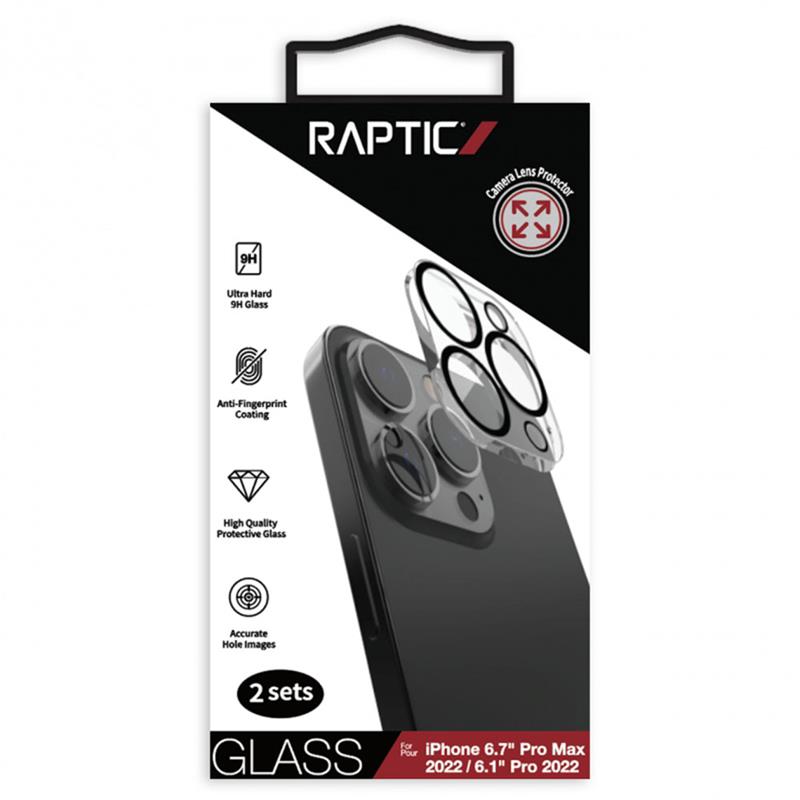 Raptic Camera Protector pre iPhone 14 Pro/14 Pro Max - Clear 