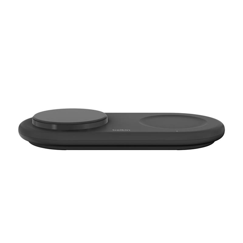 Belkin Boost Charge Pro 2-in-1 Magnetic Wireless Charging Pad with Qi2 15W - Black 