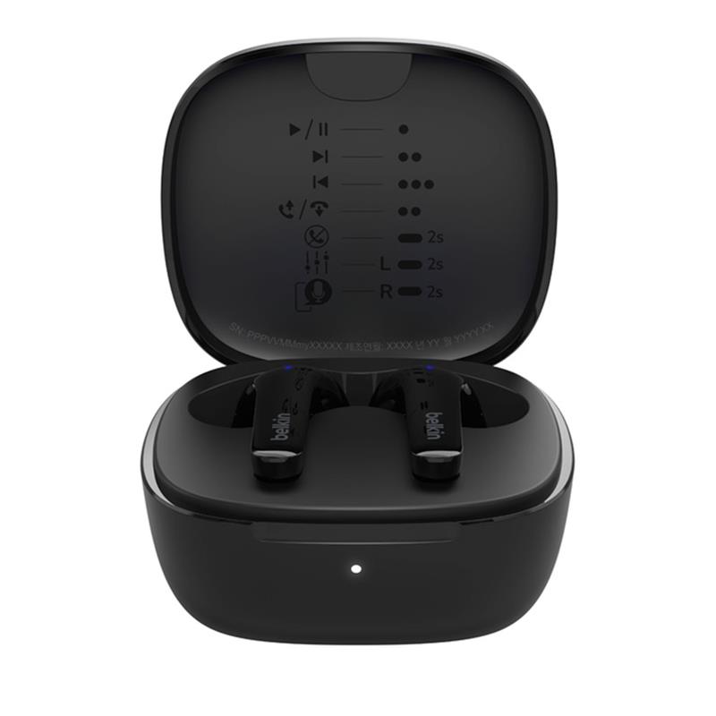 Belkin Soundform Motion True Wireless Earbuds slúchadlá - Black 