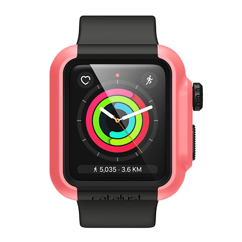 Catalyst kryt Impact Protection pre Apple Watch Series 3/2 42mm  - Coral 