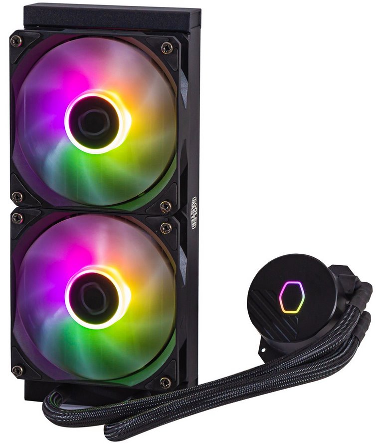 COOLER MASTER Liquid cooler CPU MasterLiquid ML240L Core ARGB 
