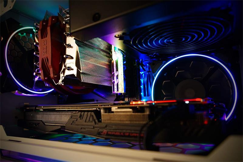 In Win A1 Plus white, PSU 650W GOLD included, Mini ITX, TG, ARGB Fans, Qi 10W Charging 