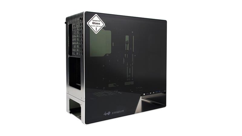 InWin case B1 Mesh, 200W PSU GOLD included, Mini ITX, Black 