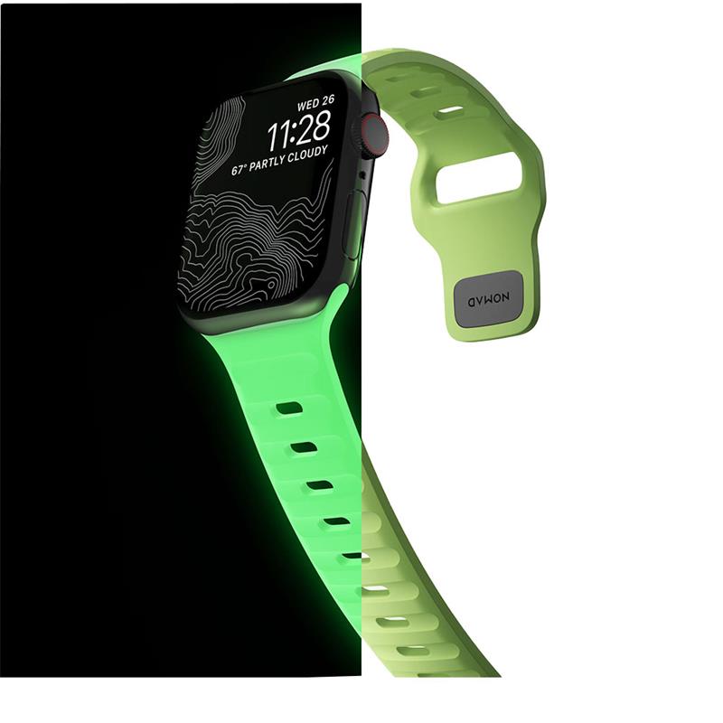 Nomad remienok Sport Strap pre Apple Watch 38-42mm - Glow 2.0 