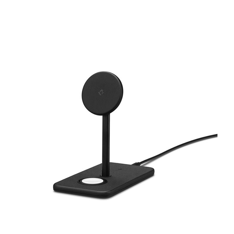 TwelveSouth HiRise 3 Deluxe 3-in-1 Magsafe Charging Stand - Black 
