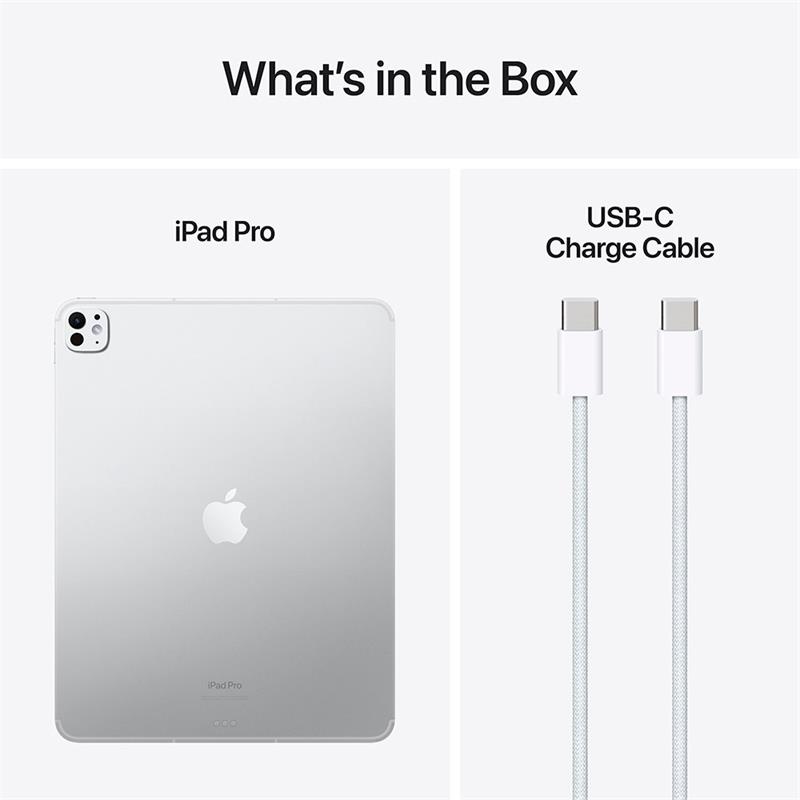 Apple iPad Pro 13"/ Wi-Fi + Cellular/ 13"/ 2752x2064/ 8GB/ 512GB/ iPadOS/ Silver 