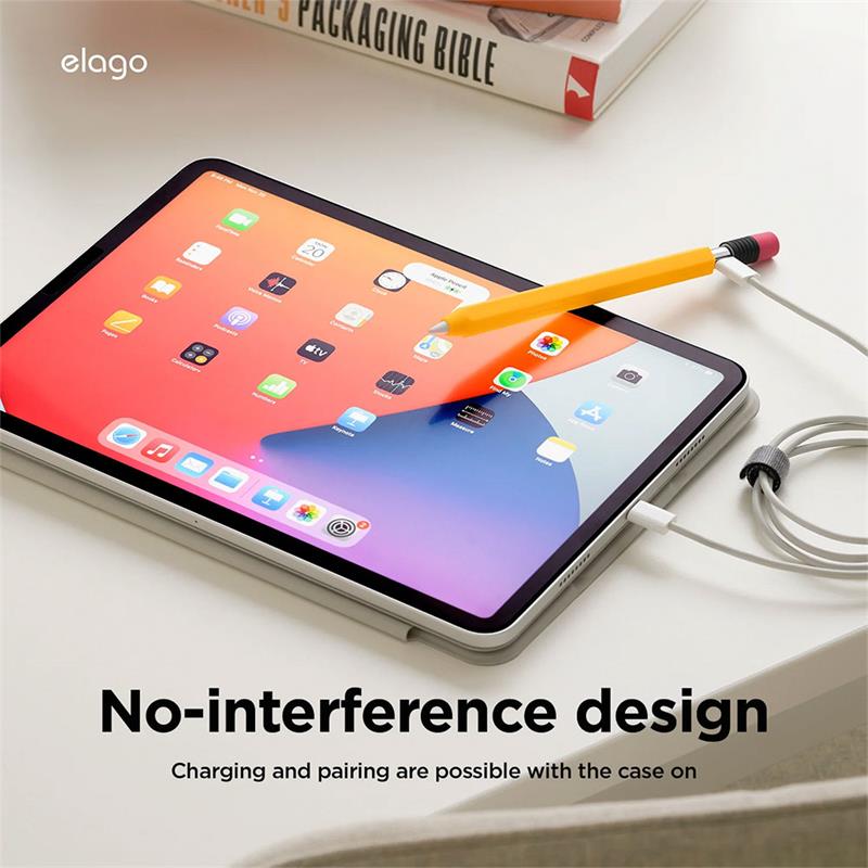 Elago kryt Classic Pencil Case pre Apple Pencil USB-C - Midnight Green 