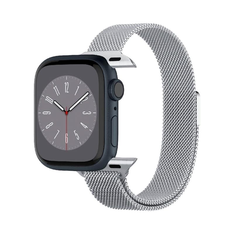 Spigen remienok Metal Fit pre Apple Watch 38/40/41mm - Silver 