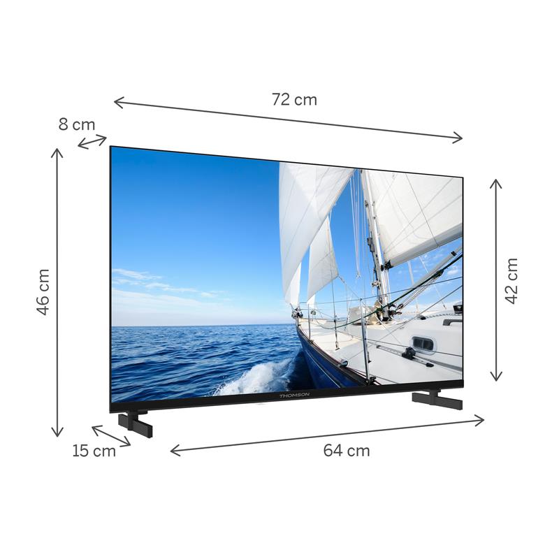 Thomson 32HG2S14 - Google TV 32" HD Black 