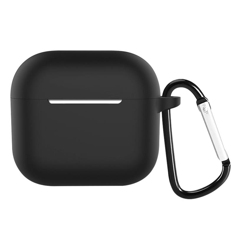 Devia puzdro Silicone Suit Case pre Apple AirPods 3 - Black 