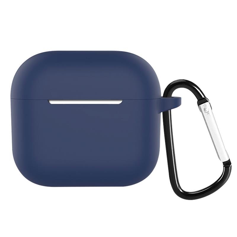 Devia puzdro Silicone Suit Case pre Apple AirPods 3 - Blue 