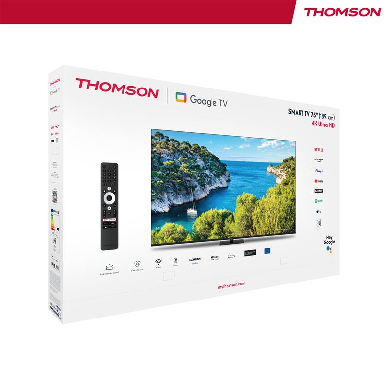 Thomson 75UG5C14 UHD Google TV 