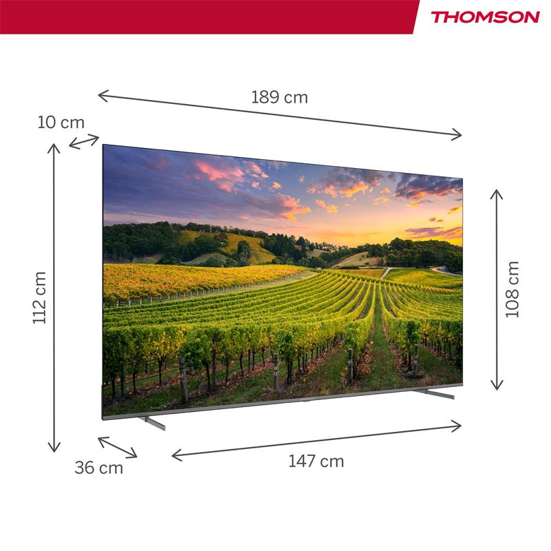 Thomson 85QG5S14 QLED Google TV 