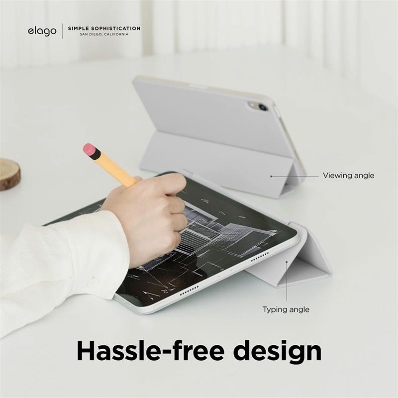 Elago puzdro Magnetic Folio Case pre iPad 10-11 Gen 2022/2025 - Dark Gray 