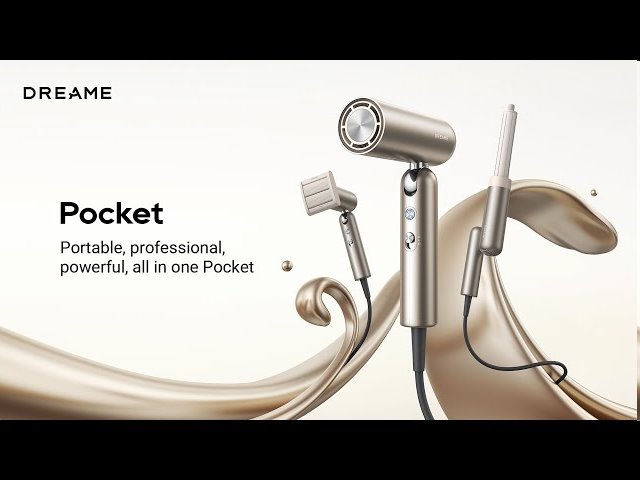 Dreame Hair Pocket Titanium Gold sušič vlasov 