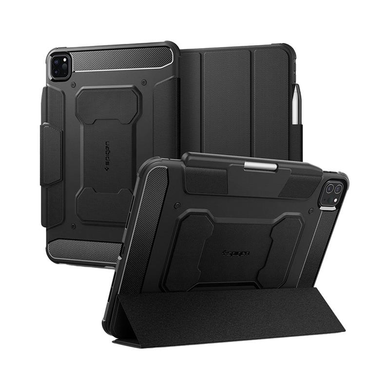 Spigen puzdro Rugged Armor Pro Case pre iPad Pro 11" M4/M5 – Black 