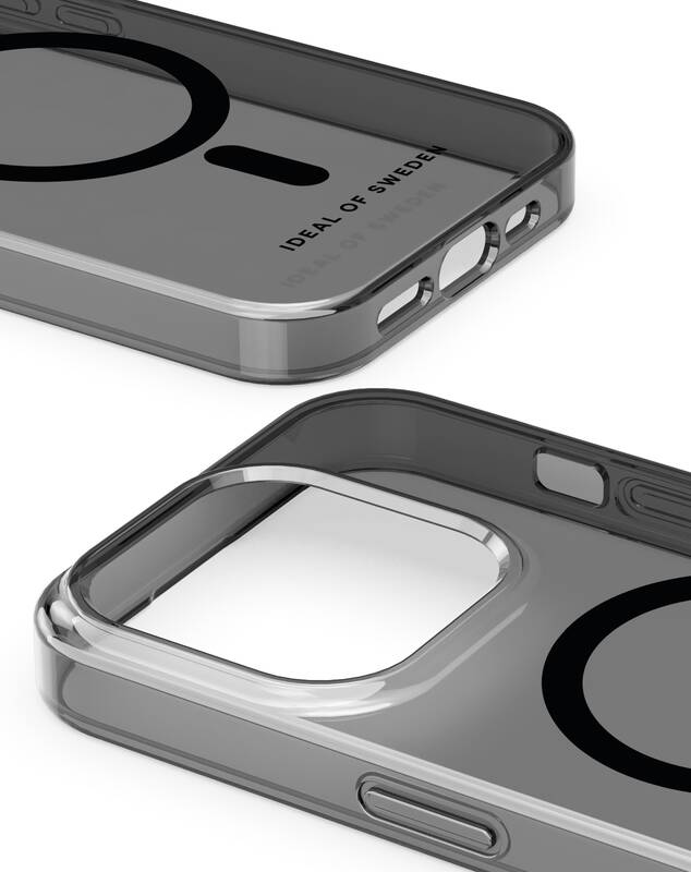 iDeal Fashion Clear Case MagSafe iPhone 15 Pro Tinted Black 