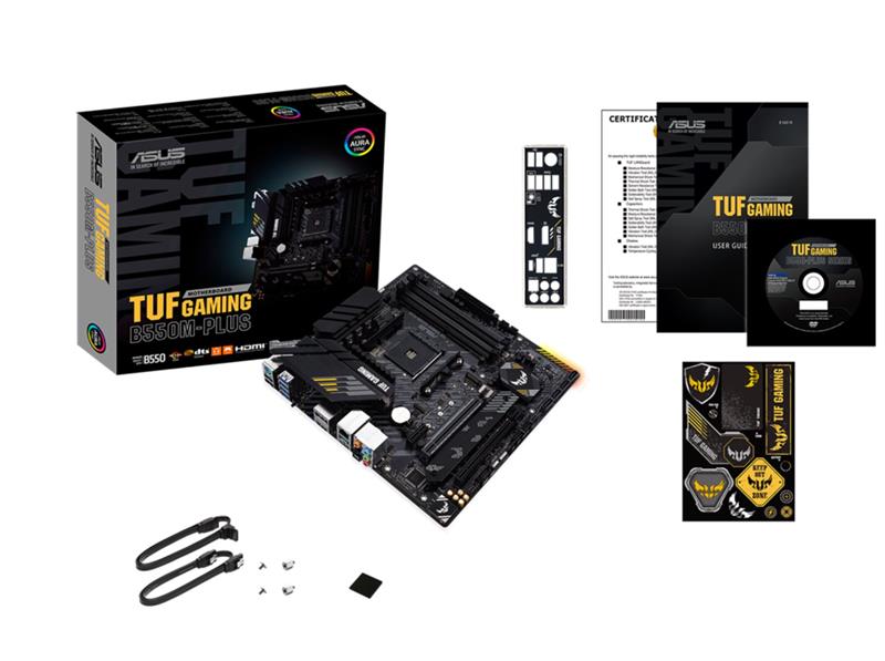 ASUS TUF GAMING B550M-PLUS, AM4, 4xDDR4, mATX 