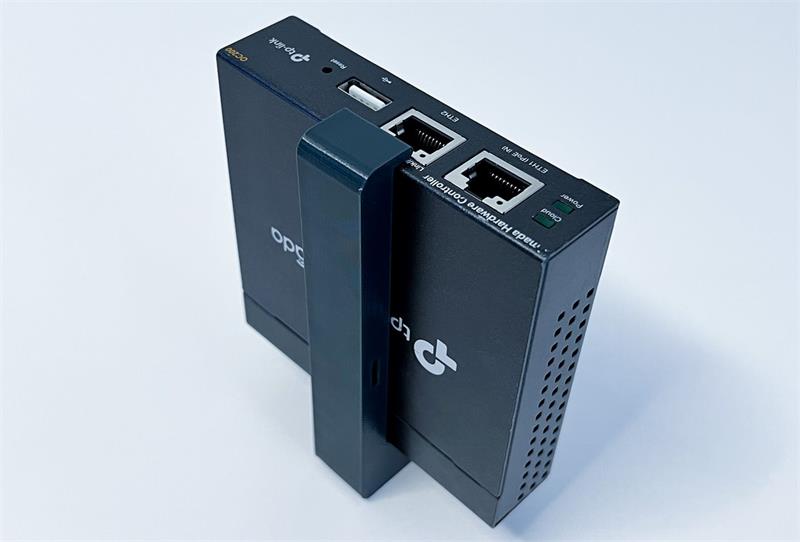 TP-LINK držák na DIN lištu pro rozmer 98x25mm šedá antracit OC200/SF1005xx/SG105xx/SG1005xx 
