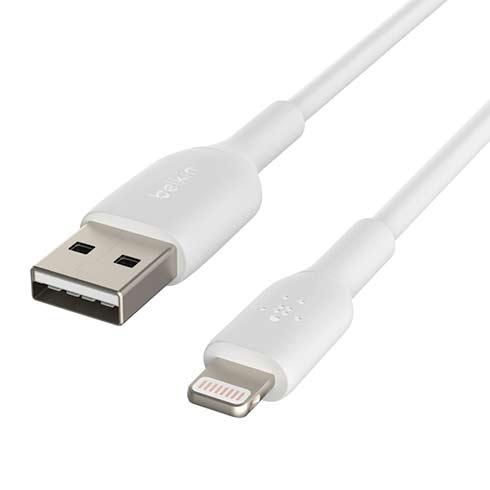 Belkin kábel Boost Charge USB to Lightning 1m 2pack- White 