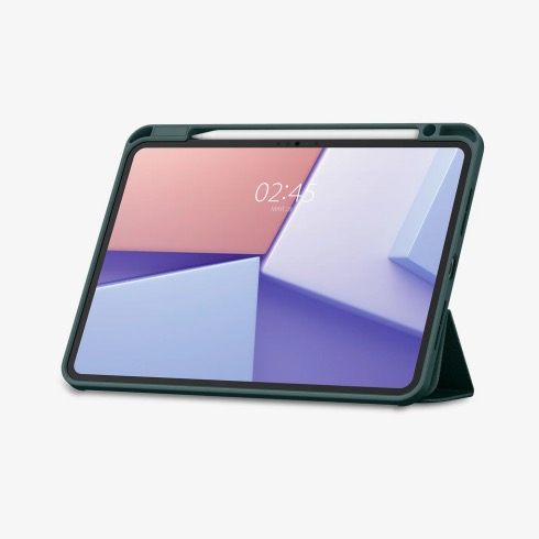 Spigen puzdro Urban Fit pre iPad Pro 11" M4/M5 - Midnight Green 