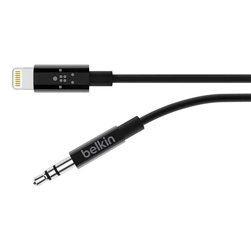 Belkin kábel Lightning - 3,5mm jack, 0,9m - Black 