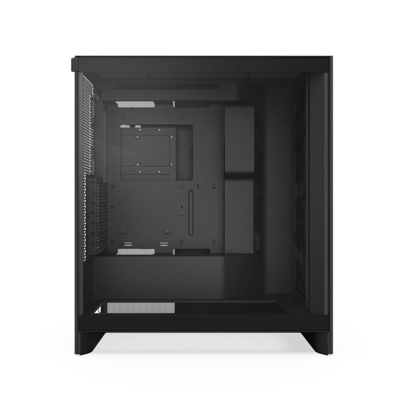 NZXT case H7 Flow / 2x 120 mm fan / tempered glass / mesh panel / black  