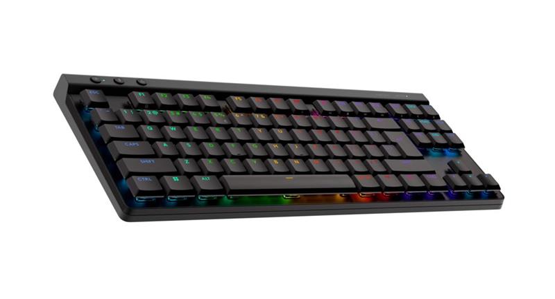 Logitech G515 LIGHTSPEED TKL - herná klávesnica, Tactile, čierna, US 