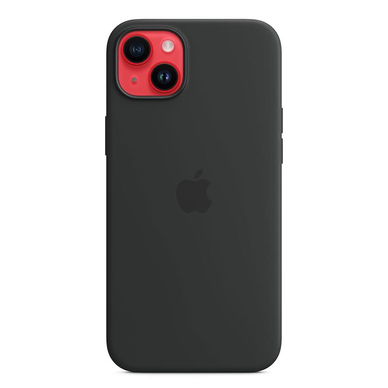 Apple iPhone 14 Plus Silicone Case with MagSafe - Midnight 