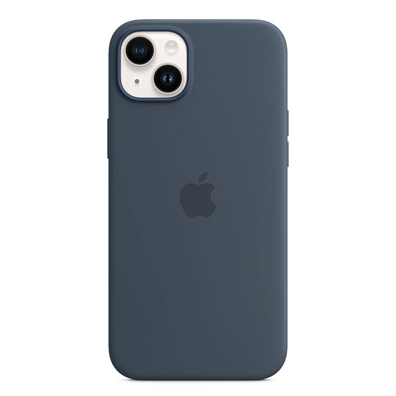 Apple iPhone 14 Plus Silicone Case with MagSafe - Storm Blue 