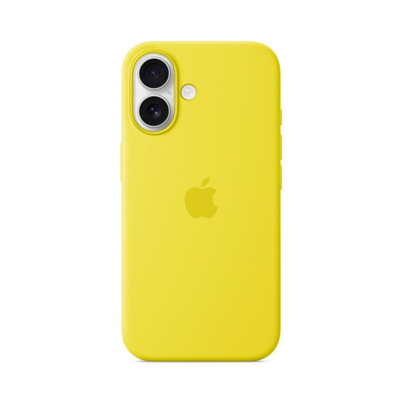 iPhone 16 Silicone Case with MagSafe - Star Fruit 