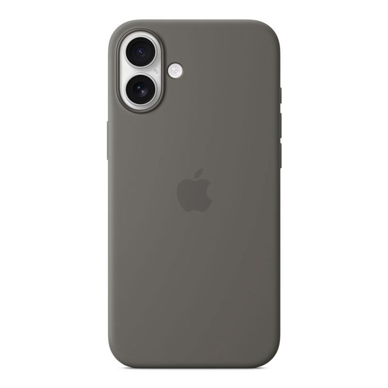 iPhone 16 Plus Silicone Case with MagSafe - Stone Gray 
