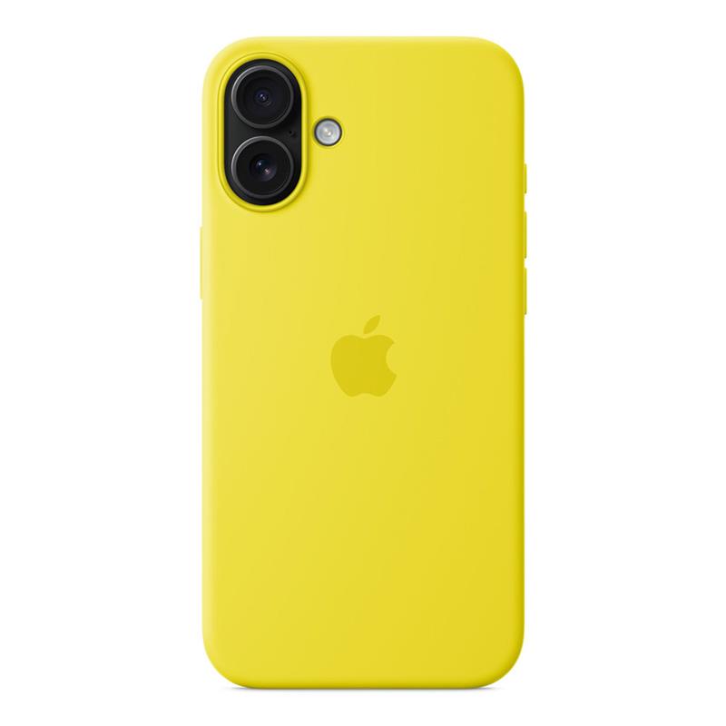 iPhone 16 Plus Silicone Case with MagSafe - Star Fruit 