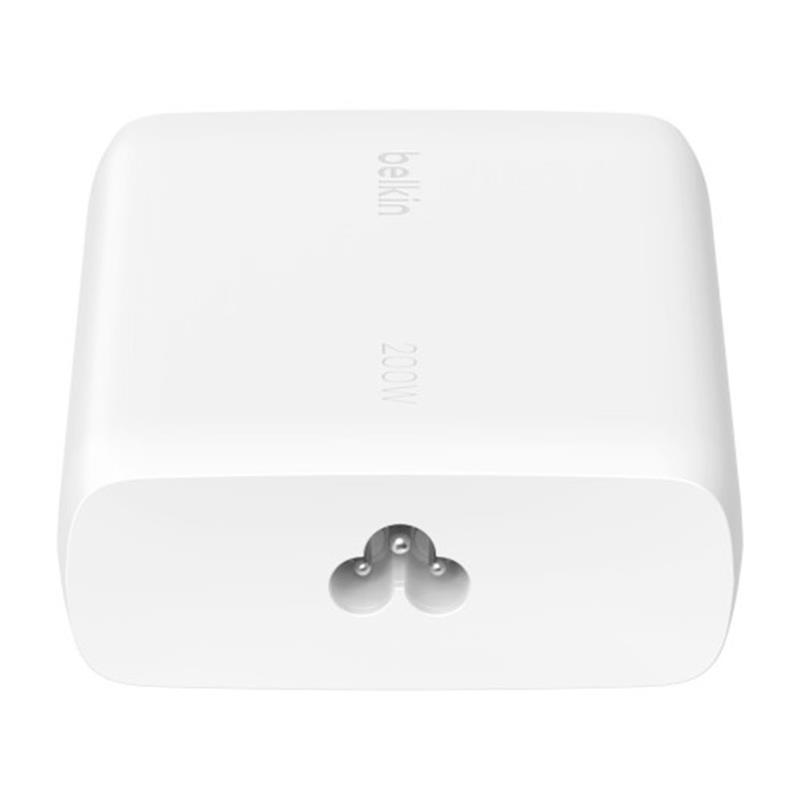Belkin Boost Charge Pro 200W 4-Port USB-C GaN Charger - White 