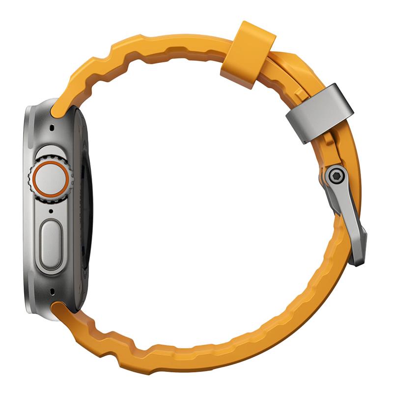 Nomad remienok Rocky Point Band pre Apple Watch 46/49mm - Sol/Natural 