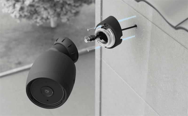 Ubiquiti UniFi Camera - uhlová podložka pre UVC kamery (čierna) 