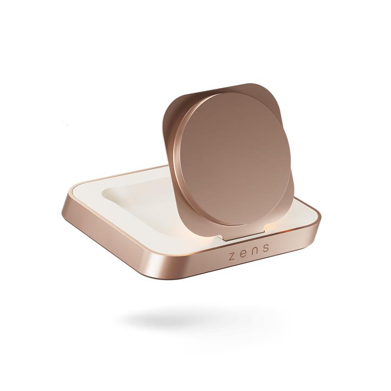 ZENS Magnetic Nightstand Charger Copper 