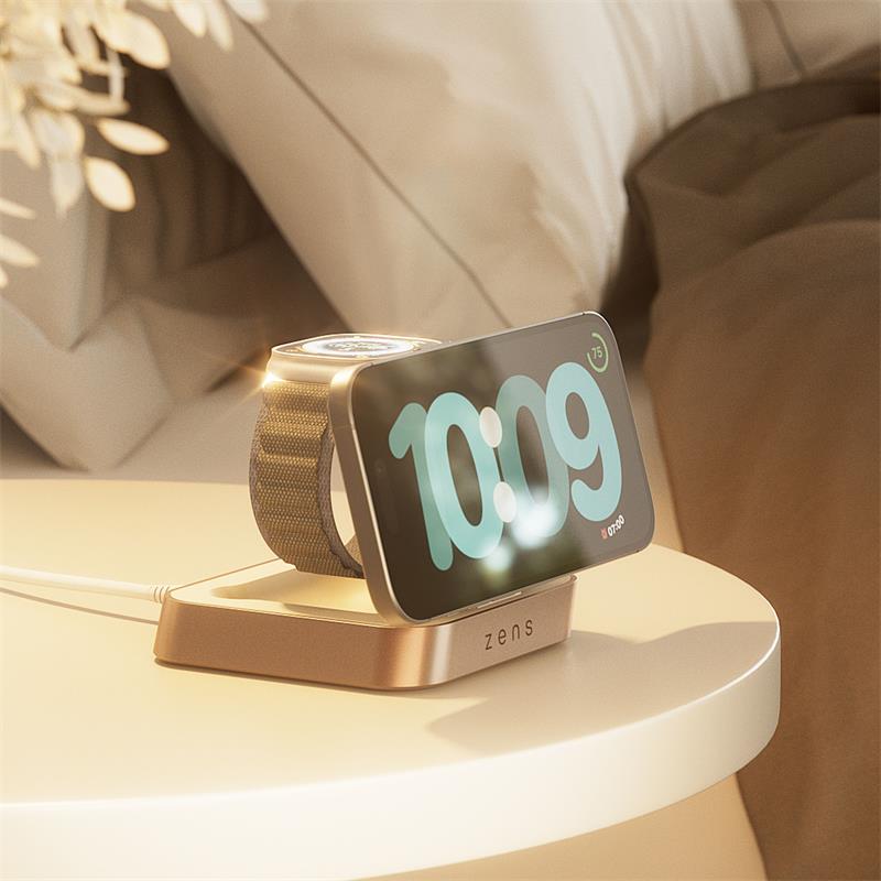 ZENS Nightstand Charger Pro 2 Copper 
