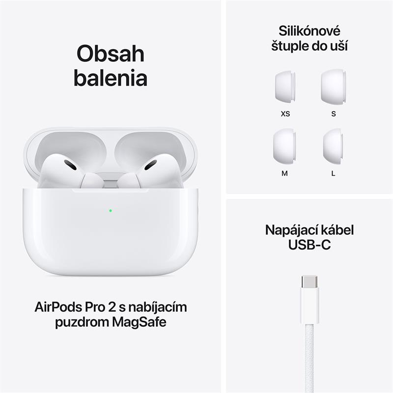 AirPods Pro (2. generácie) s MagSafe puzdrom (USB-C)  