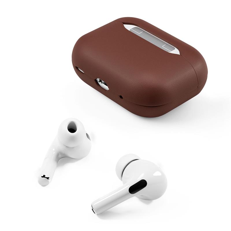 Epico Leather Case Airpods Pro 2 - hnedá 