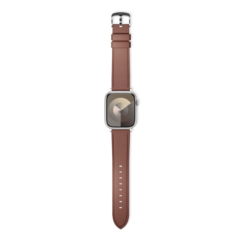 Epico Watch Strap Leather 49/46/45/44 mm - hnedá 
