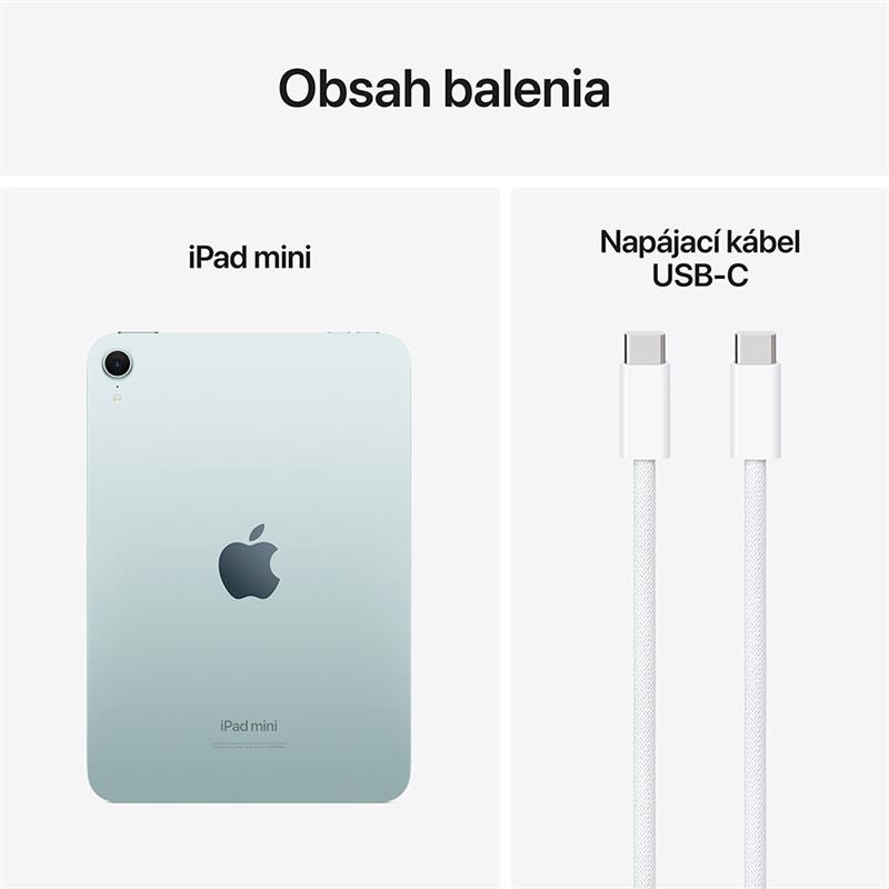 iPad mini Wi-Fi 256GB Modrý (2024) 