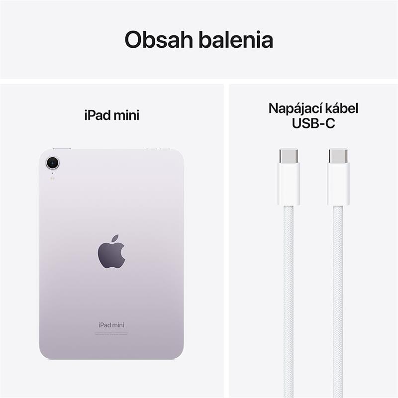 iPad mini Wi-Fi 512GB Fialový (2024) 