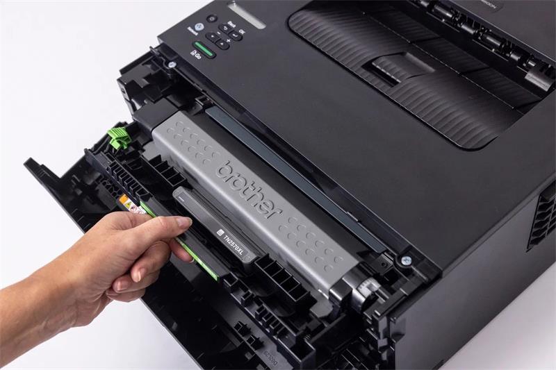 Brother HL-L2460DN, A4 laser mono printer, 34 strán/min, 1200x1200, duplex, USB 2.0, LAN 